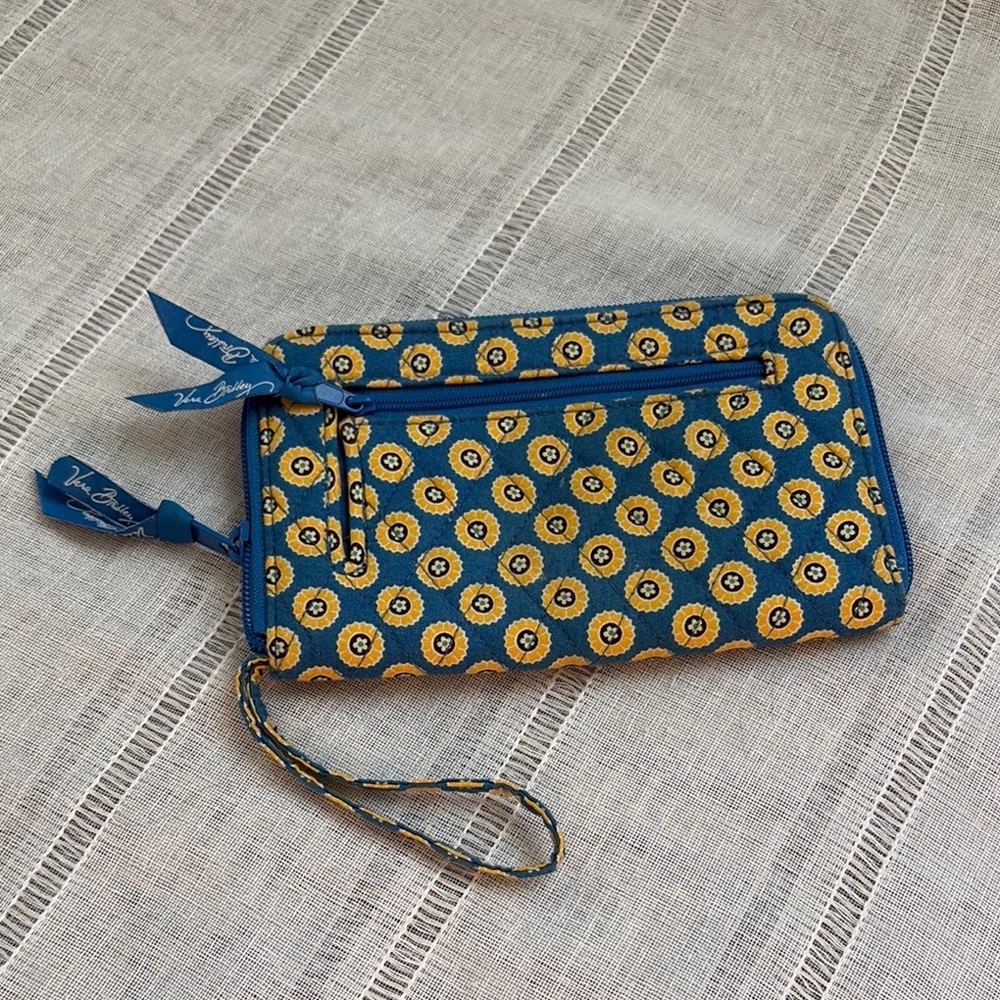 Vera Bradley Colorful Quilted Wristlet